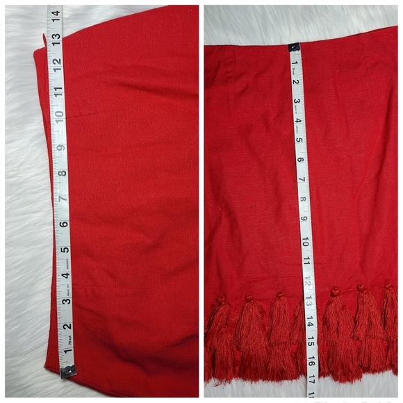 EUC Revolve Tularosa Millie Tassel Skirt XS - Picture 6 of 7